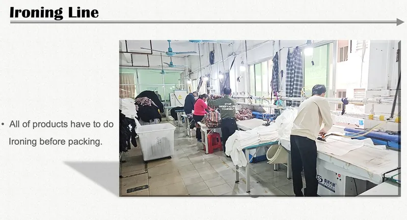 Supplied Qingyuan Ziqiangwei production profile — ironing