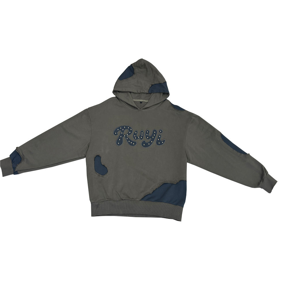 Oversized Knitted Pullover Hoody — Hoodies by NEWCOM women's wear manufacturer