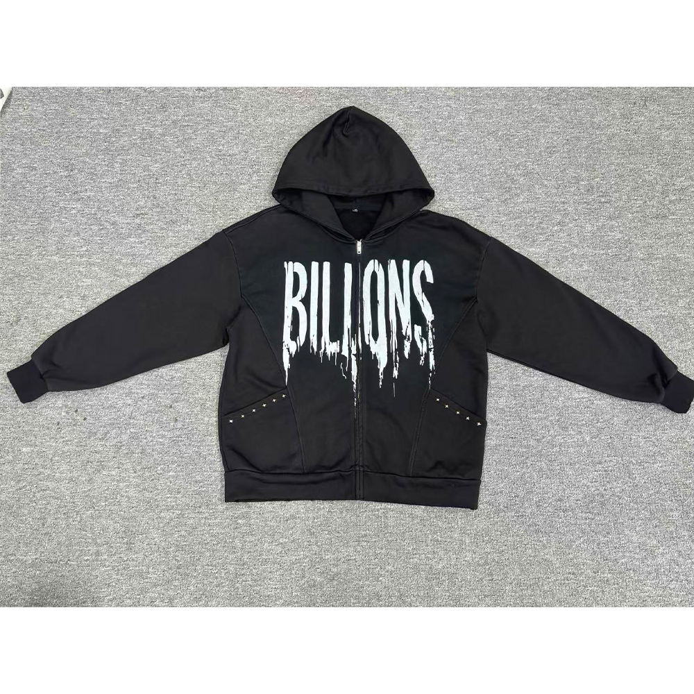 Heavyweight Zip-Up Streetwear Hoodie — Jackets by NEWCOM women's wear manufacturer