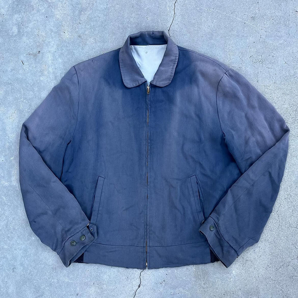 Vintage Washed Sun-Faded Jacket — Jackets by NEWCOM women's wear manufacturer